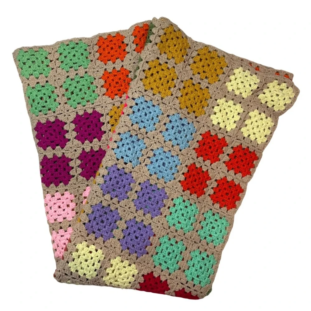 Handmade crochet granny
